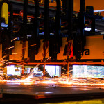 Farwest Multi-Torch Flame Cutting Steel Processing